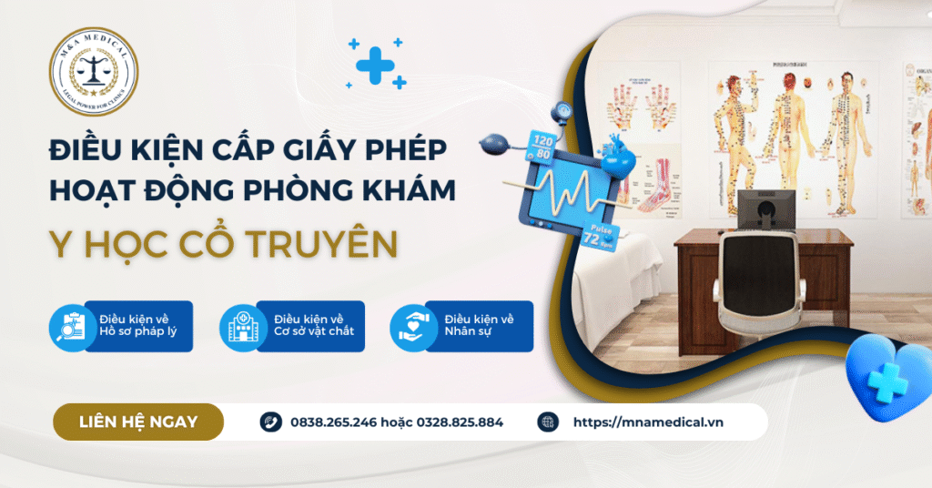 Điều kiện cấp giấy phép hoạt động đối với phòng khám YHCT