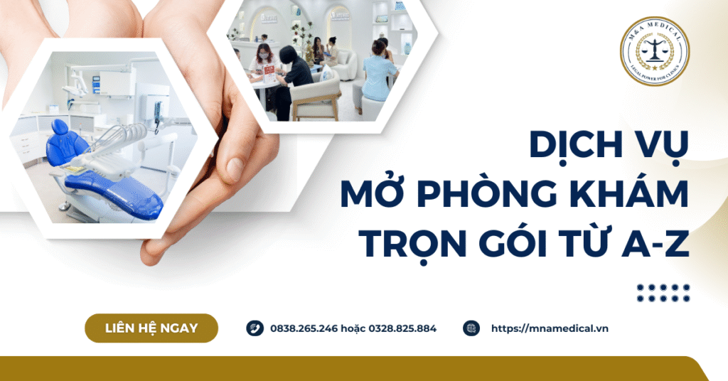 Dịch vụ mở phòng khám trọn gói từ A-Z