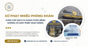 TPHCM: Xử phạt nhiều phòng khám do cung cấp dịch vụ khám chữa bệnh không có giấy phép hoạt động